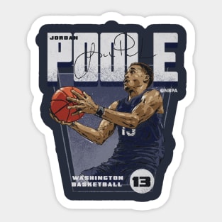 Jordan Poole Washington Premiere Sticker